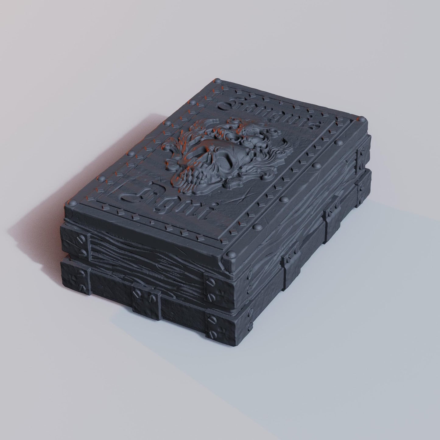 Trench Style Dice Box  -  Grimdark Trench Scenery  Tabletop Wargaming Centerpiece