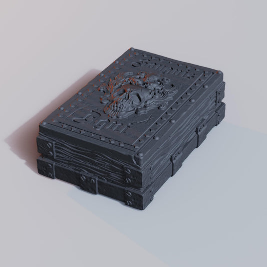 Trench Style Dice Box  -  Grimdark Trench Scenery  Tabletop Wargaming Centerpiece