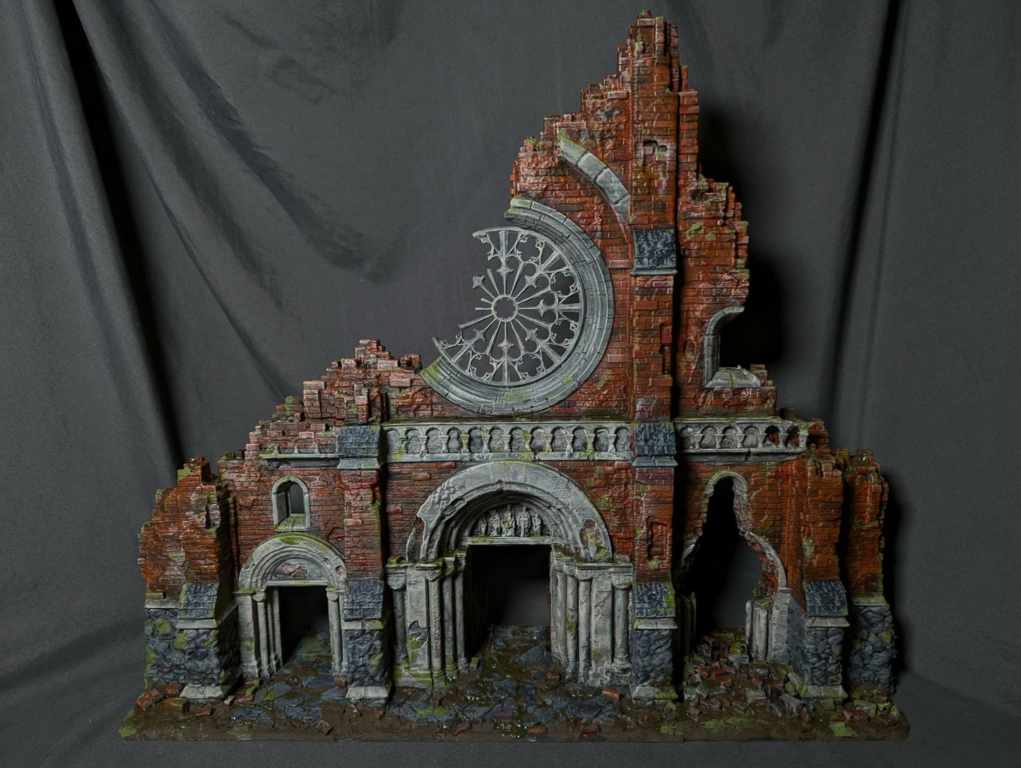 Temple ruins - Gate of the Church  28mm 32mm Wargaming Scenery  Tabletop Terrain - Diorama - Wargame peace