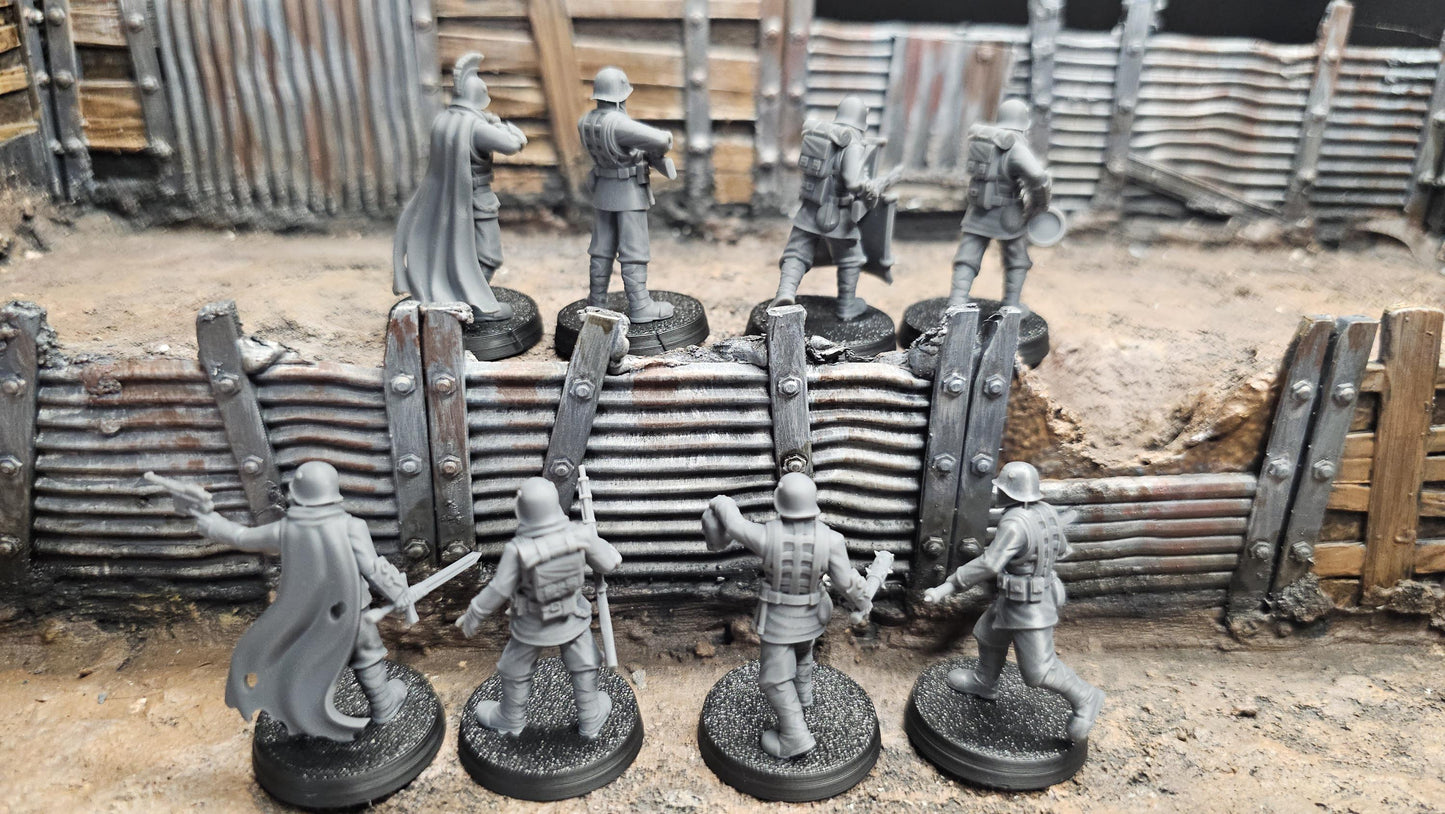 The Bloodwalkers Warband - 20x Grimdark Miniatures - 3D printed Grimdark Miniature