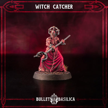 Crimson Hussars - Witch Catcher - Grimdark Miniatures - 32mm Wargaming - Tabletop Miniature