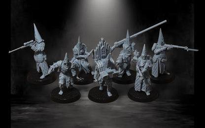 Pilgrims, 2nd March warband - 16x Grimdark Miniatures