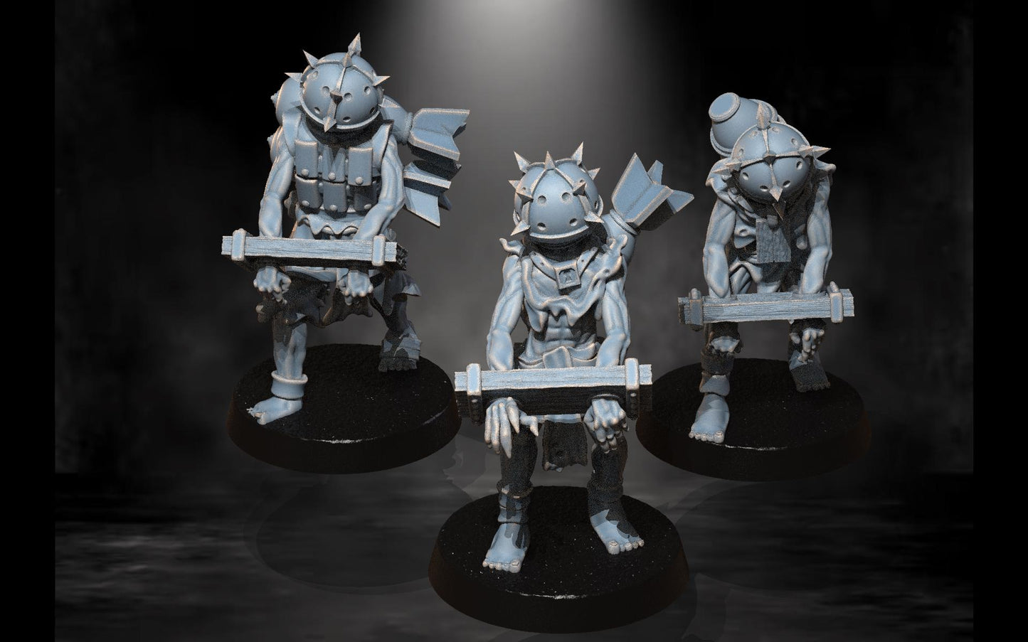 Pilgrims, 2nd March warband - 16x Grimdark Miniatures