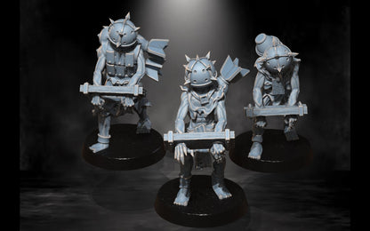 Pilgrims, 2nd March warband - 16x Grimdark Miniatures