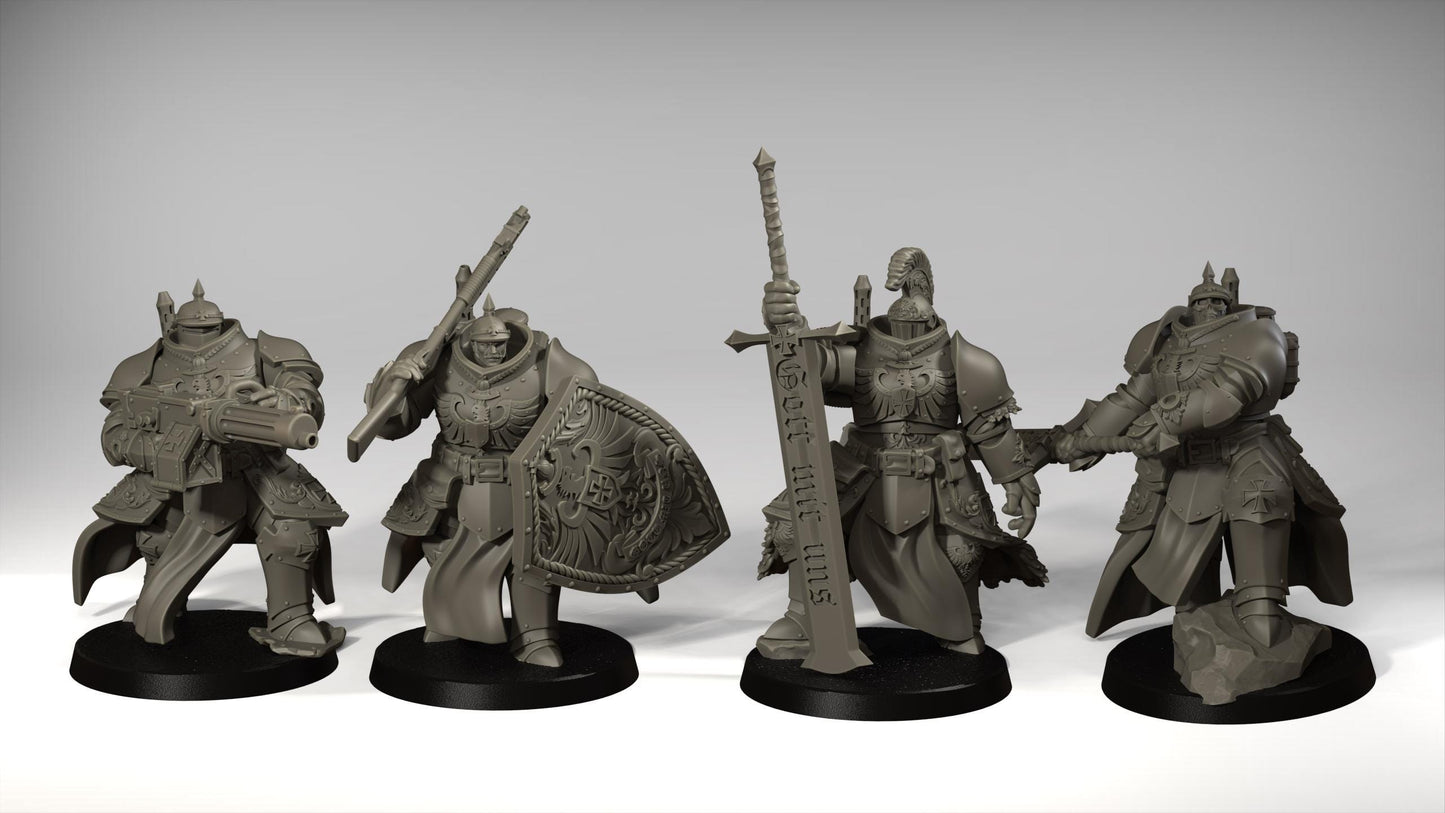 Army of the Empire -  21x Grimdark Miniatures - 3D printed Grimdark Miniature
