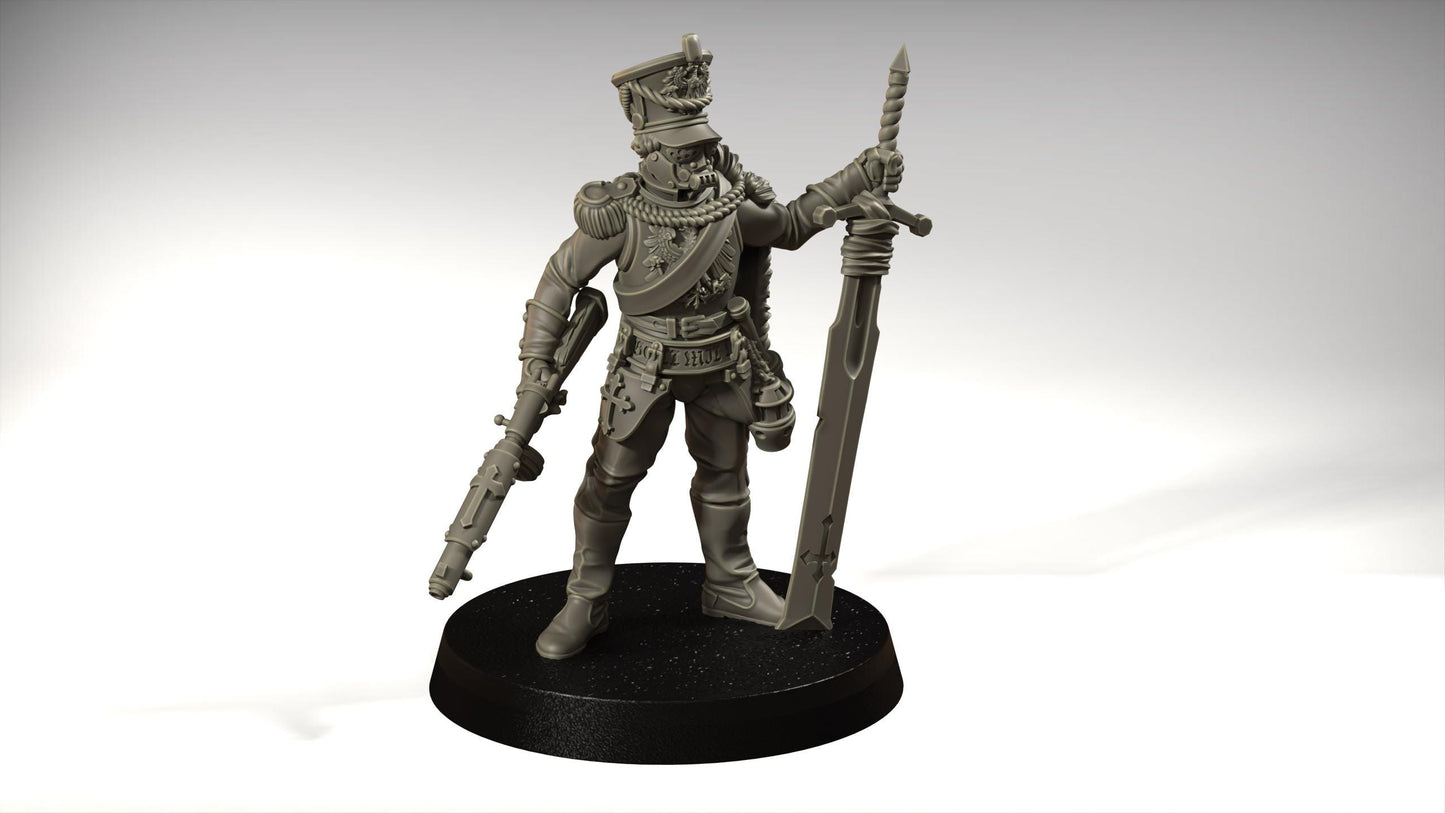 Army of the Empire -  21x Grimdark Miniatures - 3D printed Grimdark Miniature