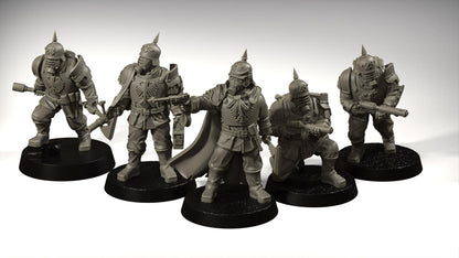 Army of the Empire -  21x Grimdark Miniatures - 3D printed Grimdark Miniature