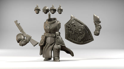 Army of the Empire -  21x Grimdark Miniatures - 3D printed Grimdark Miniature