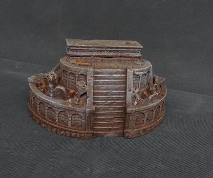 Temple ruins - Catacombs gate 28mm 32mm Wargaming Scenery  Trench Terrain  Tabletop Diorama - Wargame peace
