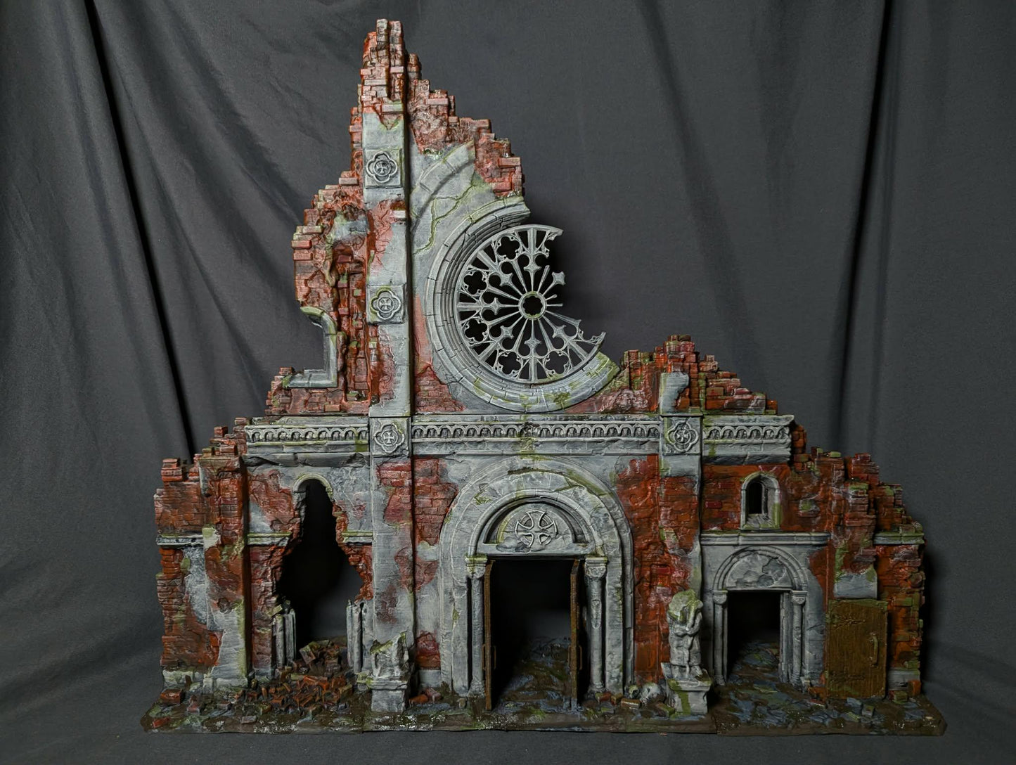 Temple ruins - Gate of the Church  28mm 32mm Wargaming Scenery  Tabletop Terrain - Diorama - Wargame peace