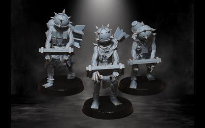 Pilgrims, 2nd March warband - 16x Grimdark Miniatures