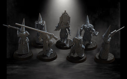 Pilgrims, 2nd March warband - 16x Grimdark Miniatures