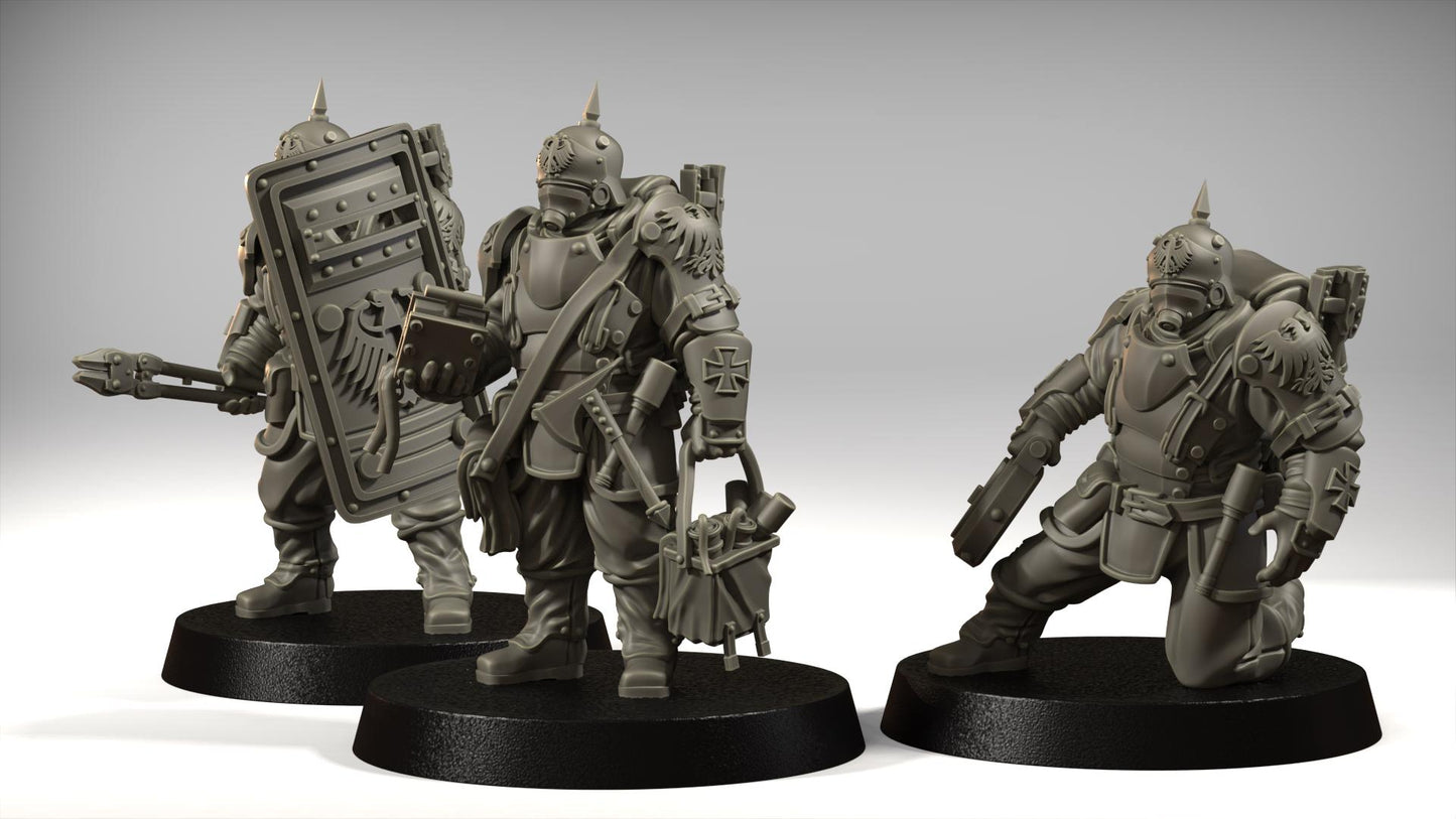 Engineers of the Empire - 3D printed Grimdark Miniature