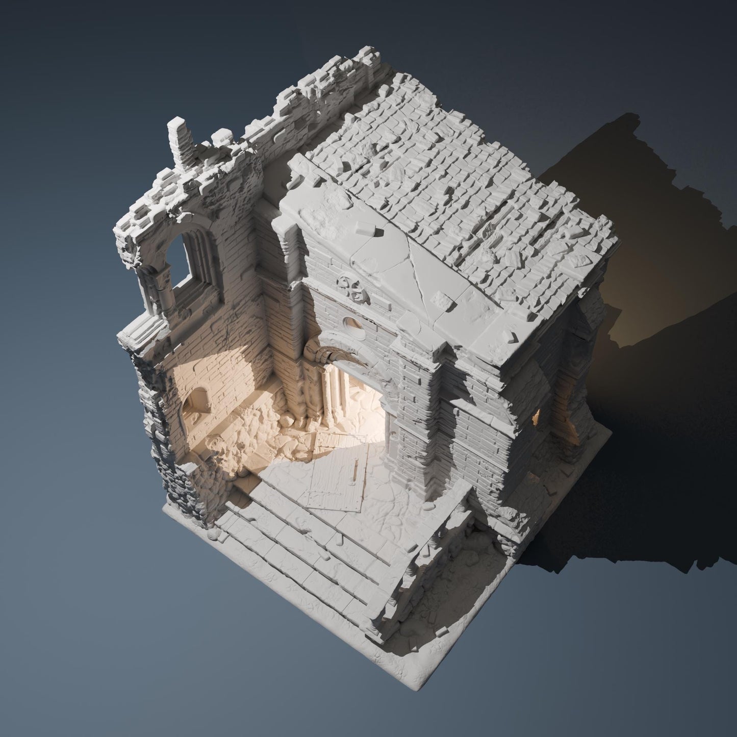 Temple ruins - Chapel ruin A by Hexbrick