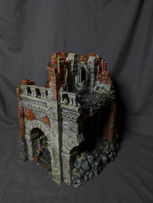 Temple ruins - Corner ruin B by Hexbrick