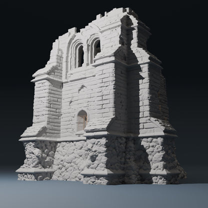 Temple ruins - Corner ruin B by Hexbrick