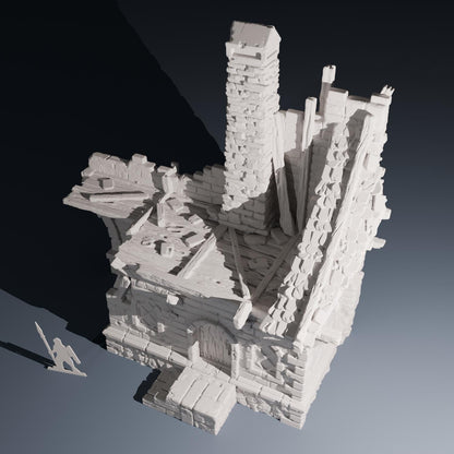 Ruined Houses by Hexbrick