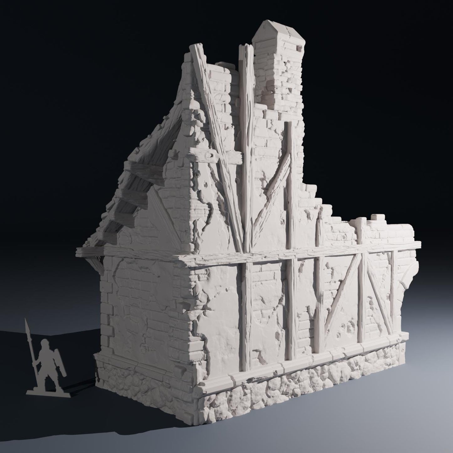 Ruined Houses by Hexbrick