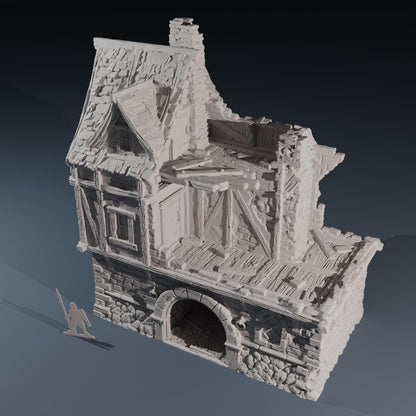 Ruined Houses by Hexbrick