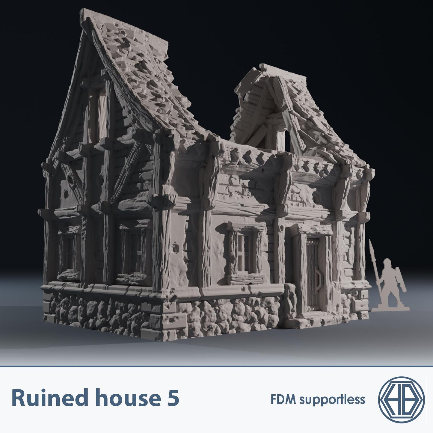 Ruined Houses by Hexbrick