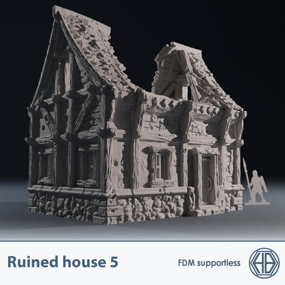 Ruined Houses by Hexbrick