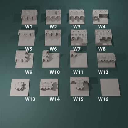 Kraken Redoubt - Heretic Naval Wharf Trenches by Hexbrick - Tabletop scenery
