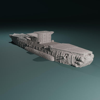 Kraken Redoubt - Heretic Naval Wharf Trenches by Hexbrick - Tabletop scenery