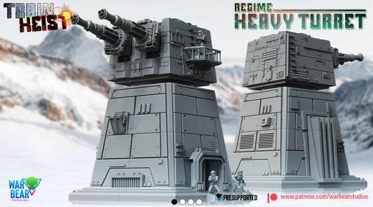 Heavy Turret by WarBear Studio - compatible with Star Wars Legion