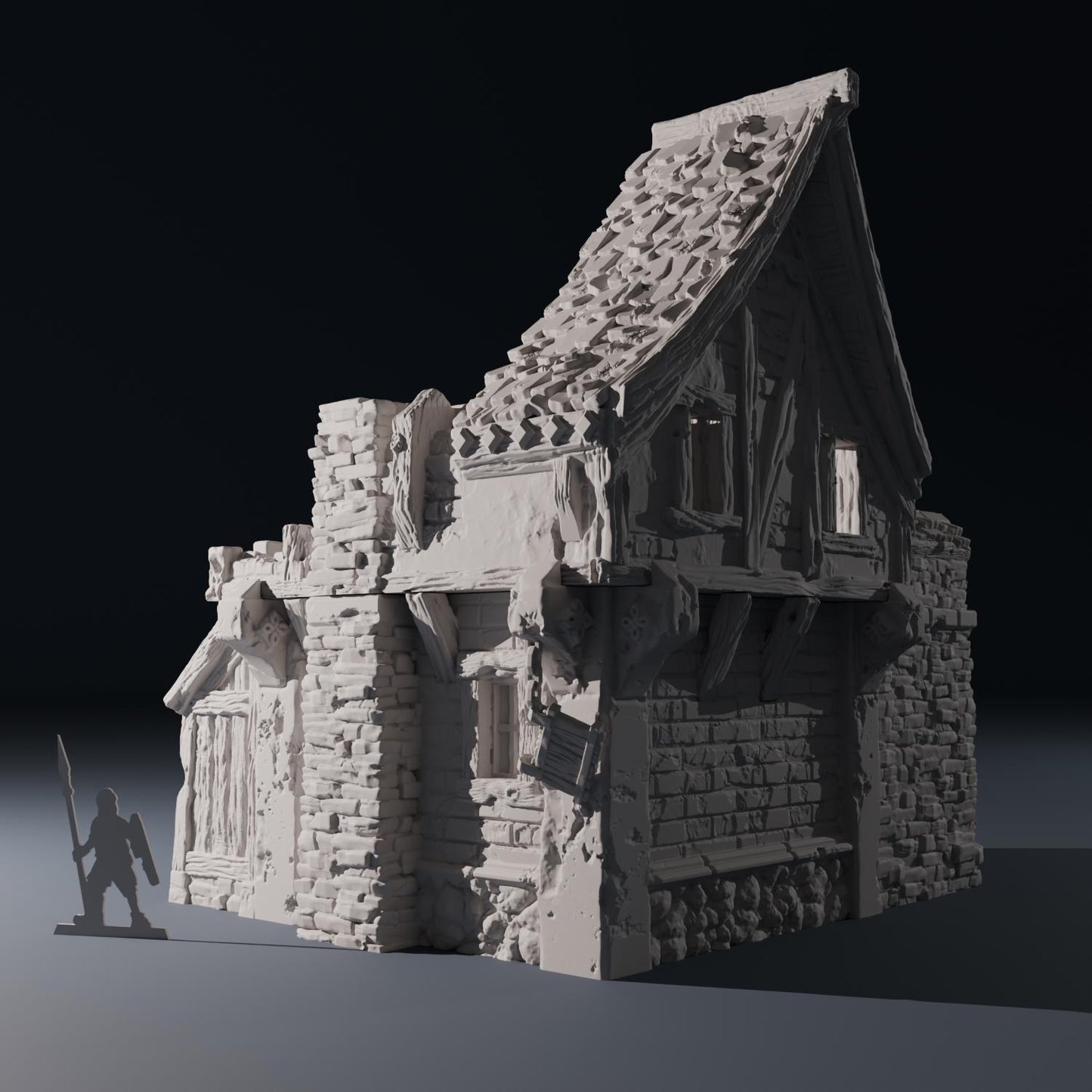 Ruined Houses by Hexbrick