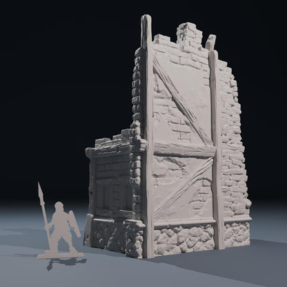 Ruined Houses by Hexbrick