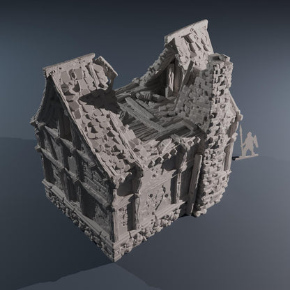 Ruined Houses by Hexbrick