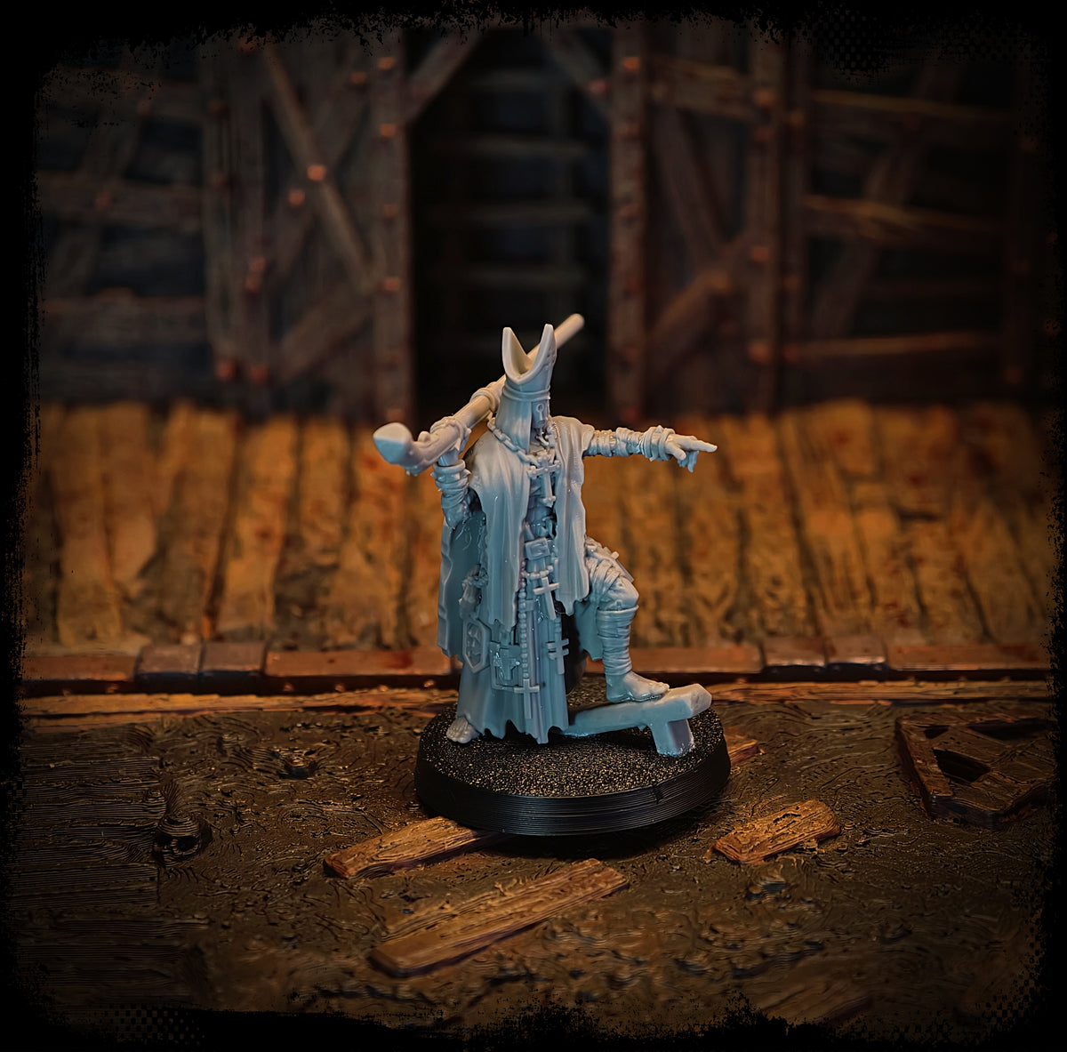 Judicator of Holy Repentance 32mm heroic scale resin figure detail