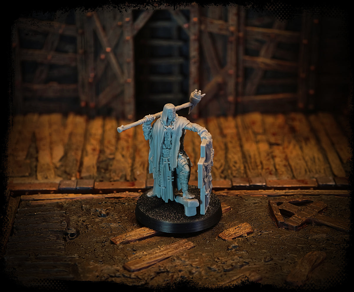 Judicator of Holy Repentance Trench Crusade-style miniature product view