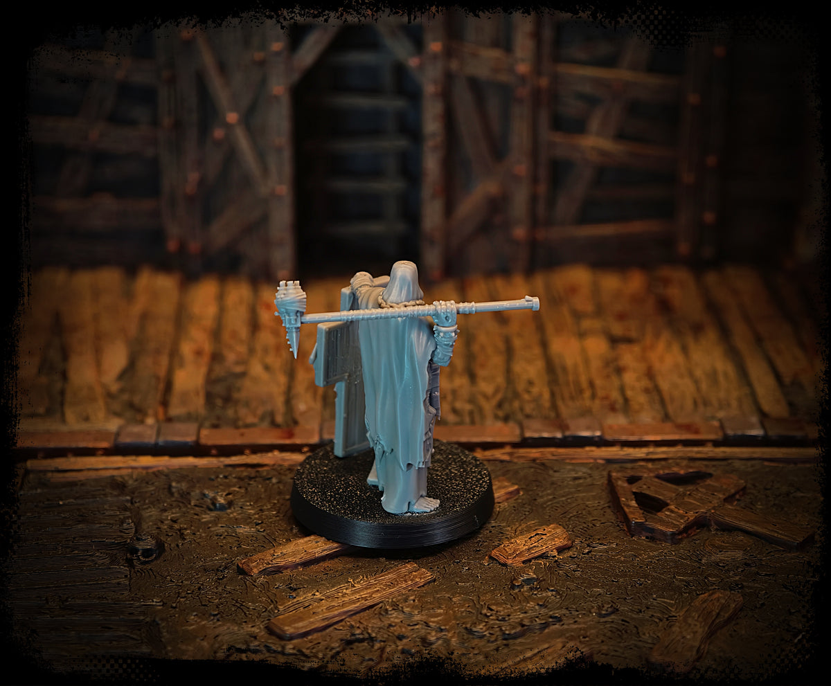 Judicator of Holy Repentance miniature with 32mm base