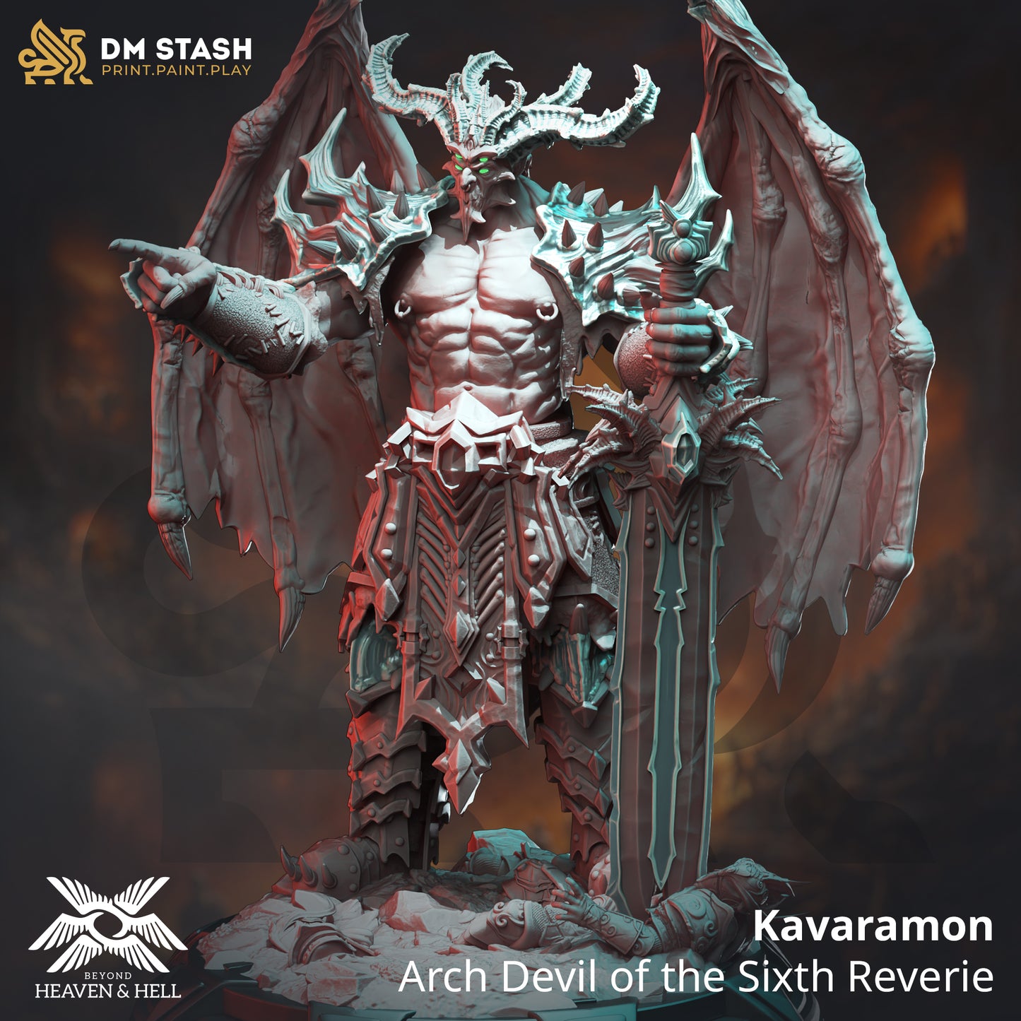 DM Stash : Beyond Heaven & Hell - Full Board and Tabletop game