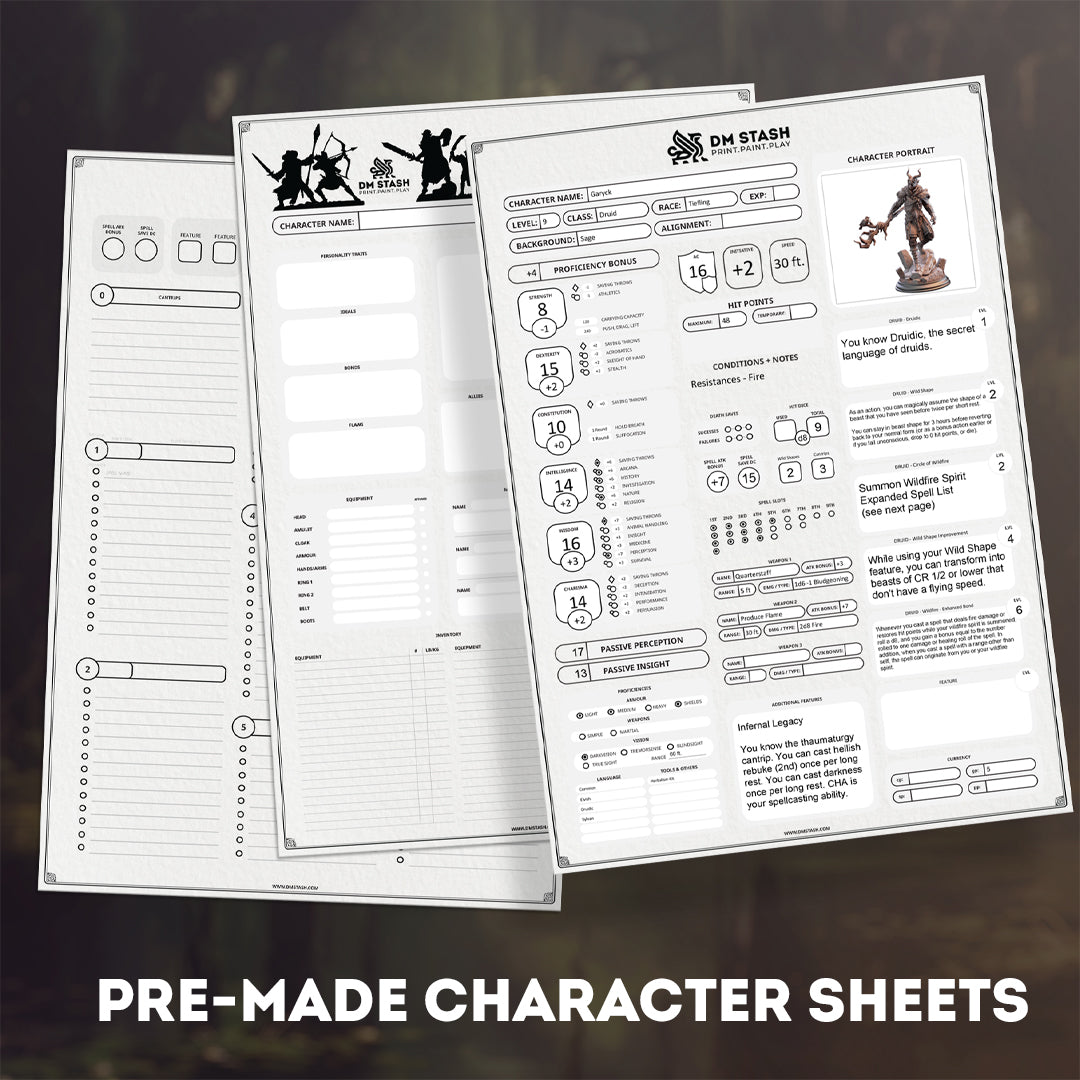 DM Stash : A New Leaf - Full Board and Tabletop game