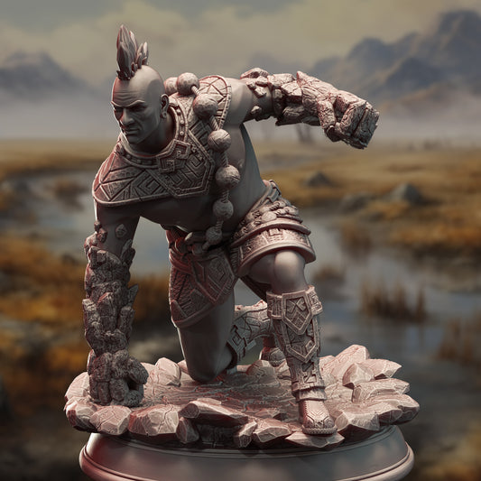 Earth Genasi Brawler - Markus Craghand | DM Stash | D&D