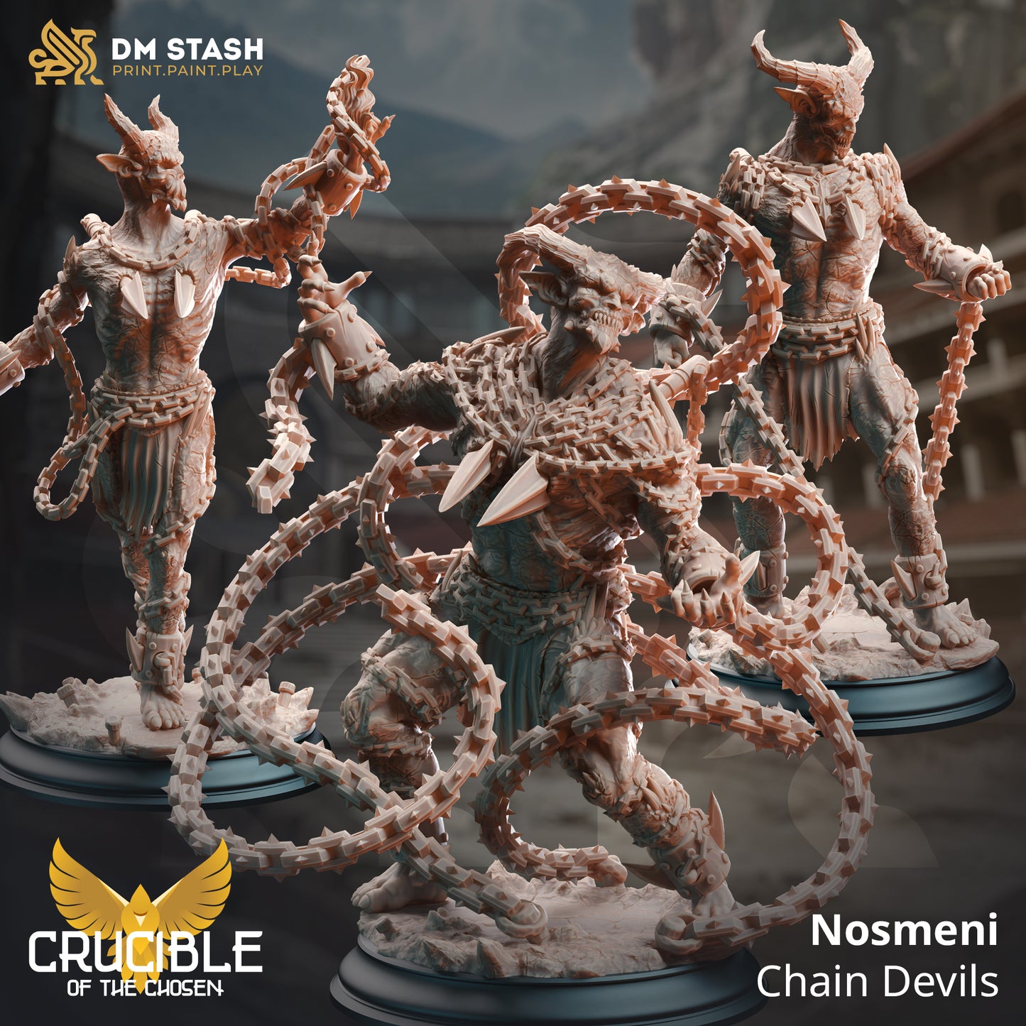 DM Stash : Crucible of the Chosen - Full Board and Tabletop game
