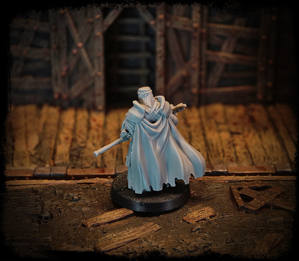 A kapzsiság kórusénekese – 3D nyomtatott miniatűr – Hadijáték – Trench Grimdark