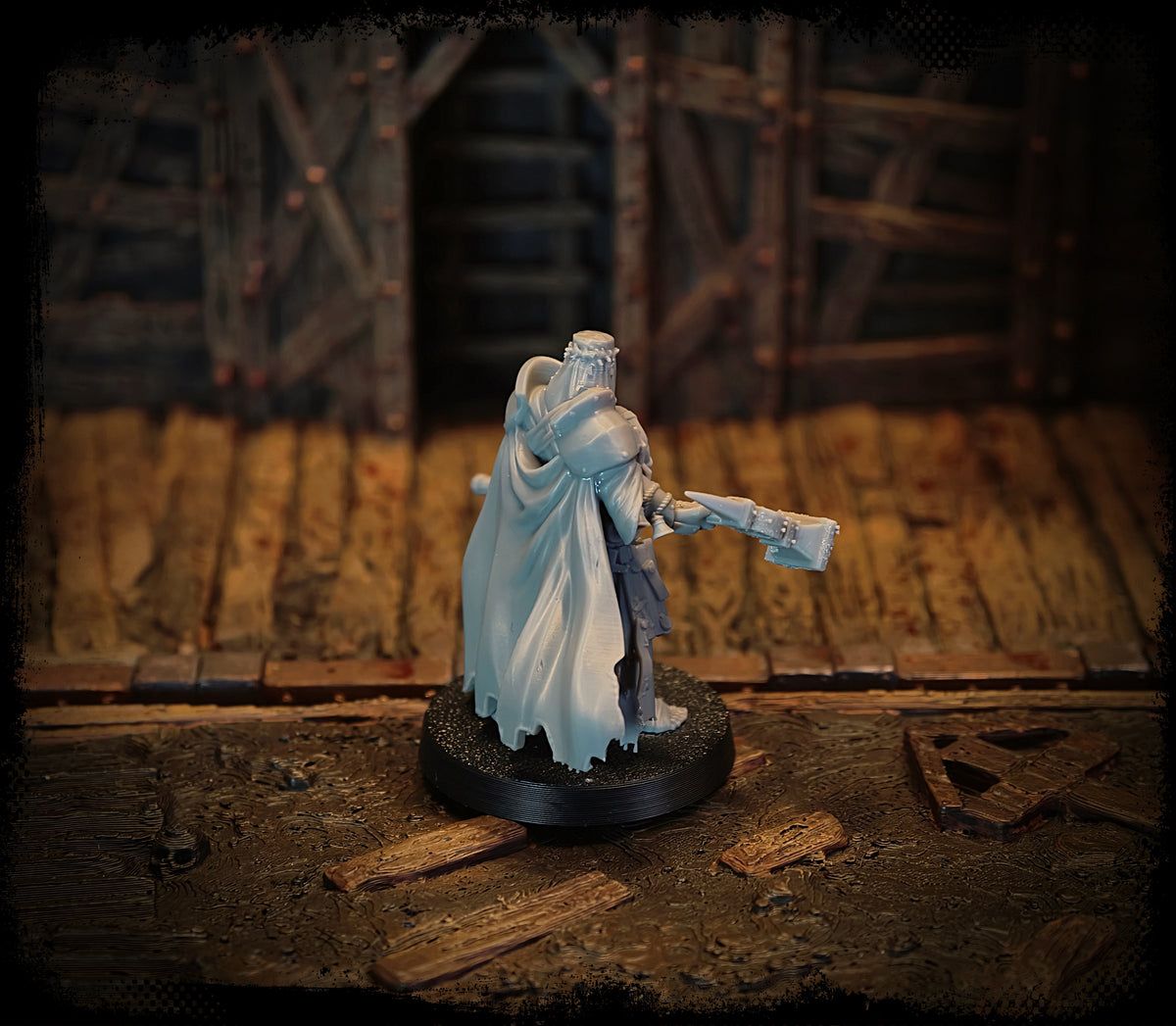 A kapzsiság kórusénekese – 3D nyomtatott miniatűr – Hadijáték – Trench Grimdark
