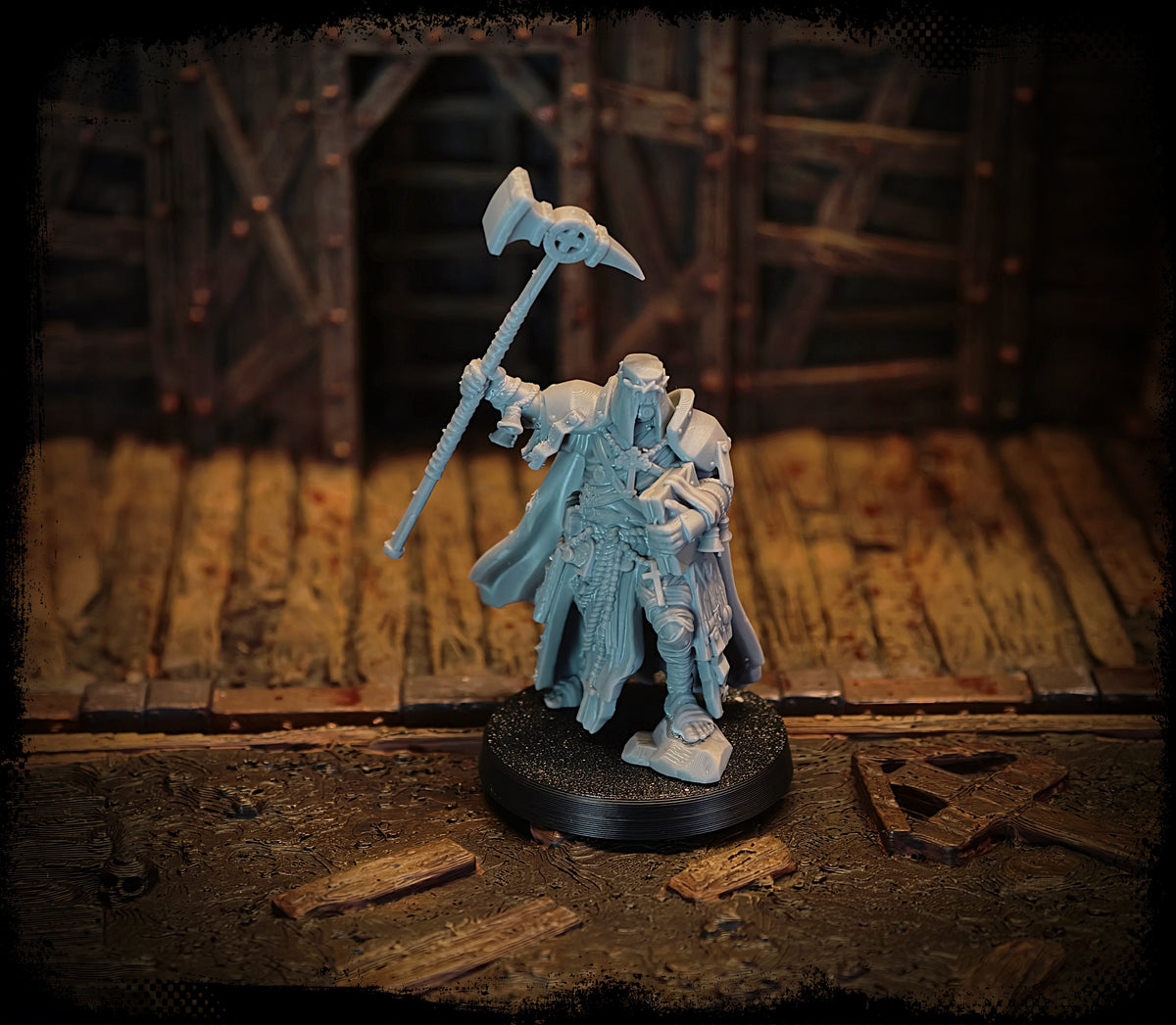 A kapzsiság kórusénekese – 3D nyomtatott miniatűr – Hadijáték – Trench Grimdark