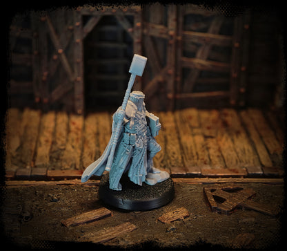 A kapzsiság kórusénekese – 3D nyomtatott miniatűr – Hadijáték – Trench Grimdark