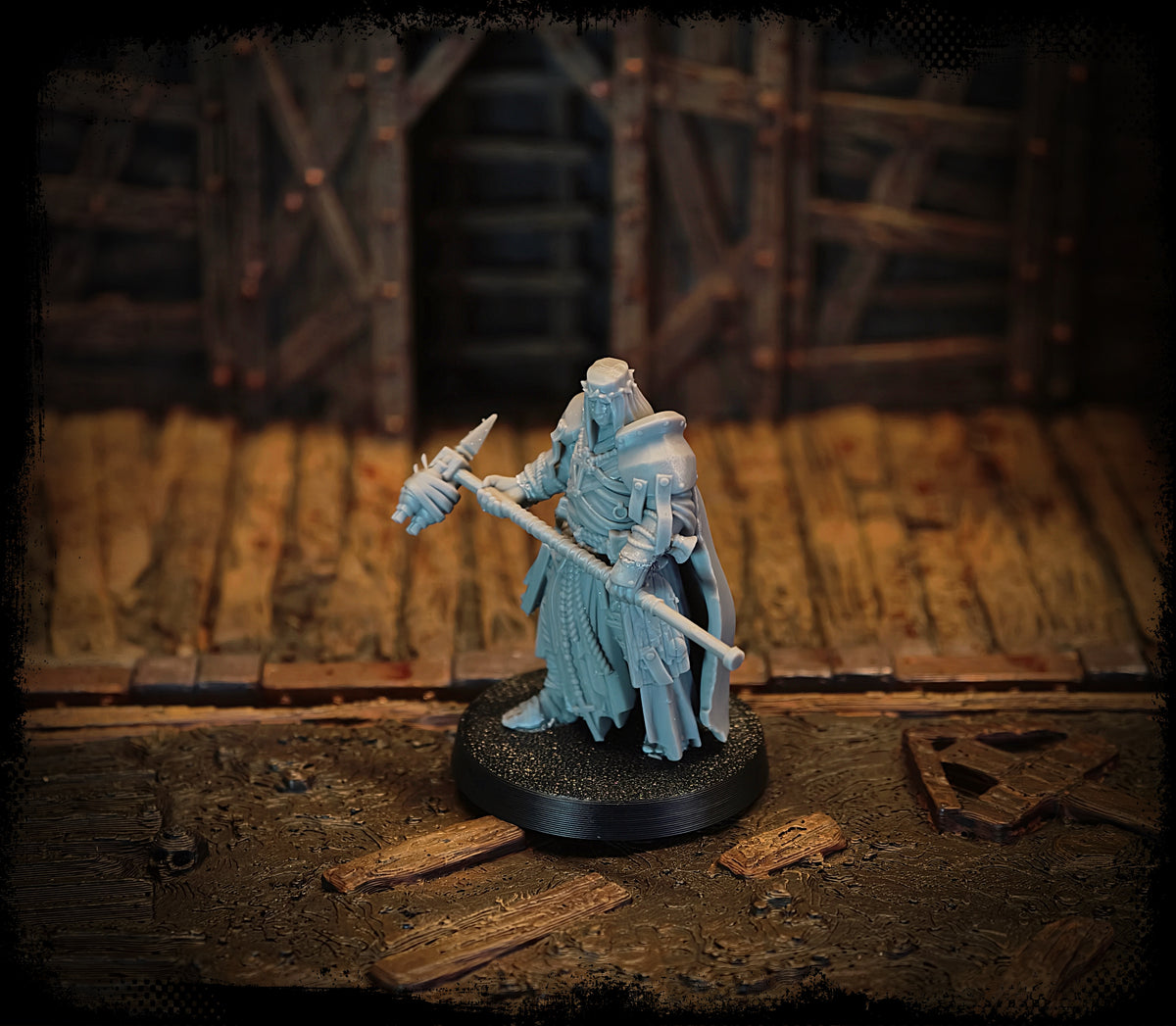 A kapzsiság kórusénekese – 3D nyomtatott miniatűr – Hadijáték – Trench Grimdark