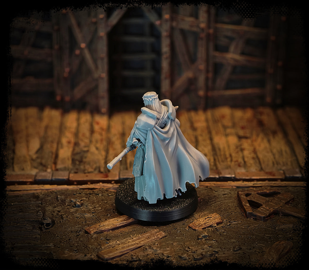 A kapzsiság kórusénekese – 3D nyomtatott miniatűr – Hadijáték – Trench Grimdark