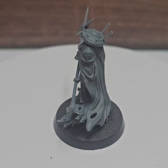 3D Printed miniature: Wraith Pilgrims - Oracle by Crab Miniatures - Trench Crusade compatible - Trench ghosts