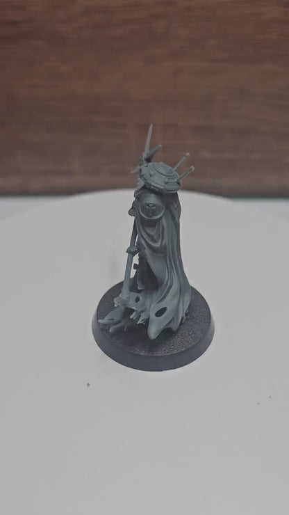 3D Printed miniature: Wraith Pilgrims - Oracle by Crab Miniatures - Trench Crusade compatible - Trench ghosts