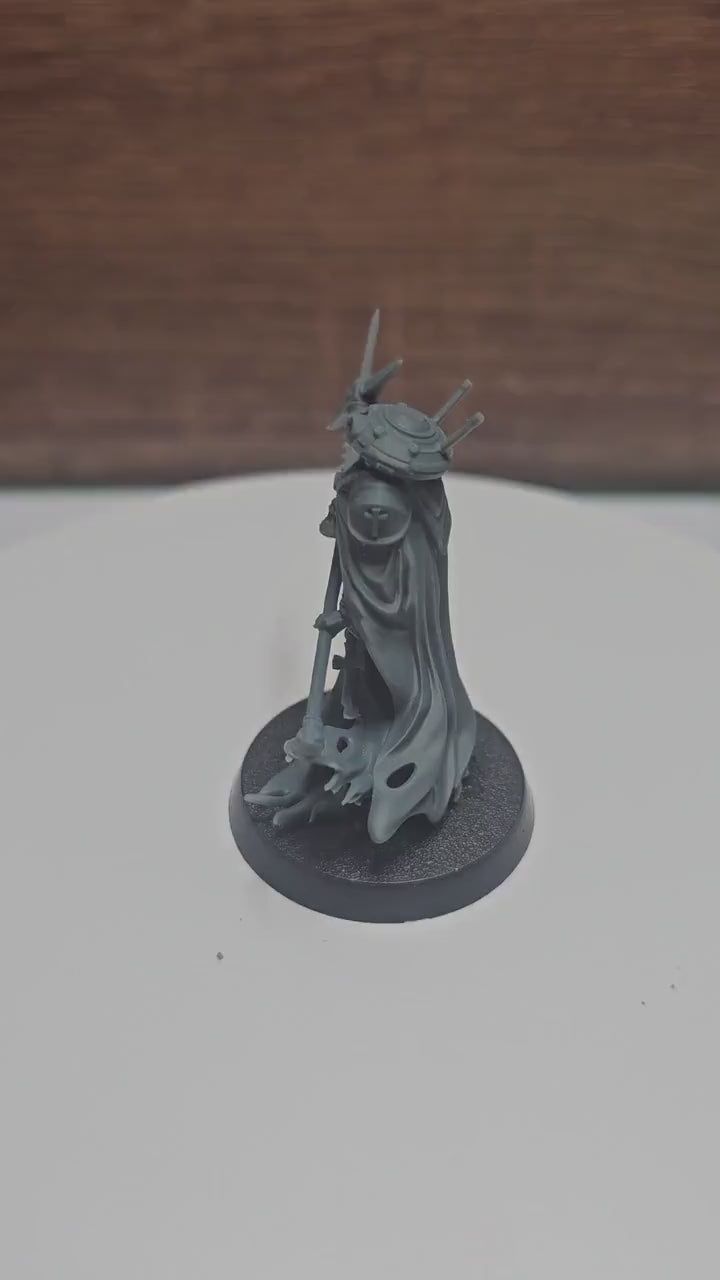 3D Printed miniature: Wraith Pilgrims - Oracle by Crab Miniatures - Trench Crusade compatible - Trench ghosts