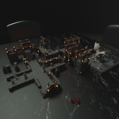 DM Stash : A Grim Siege - Full Board and Tabletop game