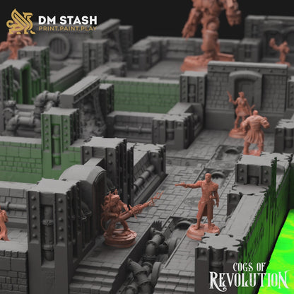 DM Stash : Cogs of Revolution - Full Board and Tabletop game