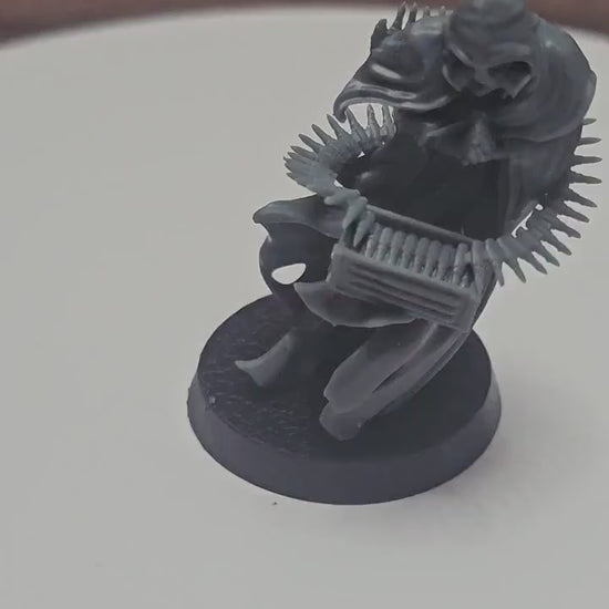 3D Printed miniature: Wraith Pilgrims - Monk by Crab Miniatures - Trench Crusade compatible - Trench ghosts